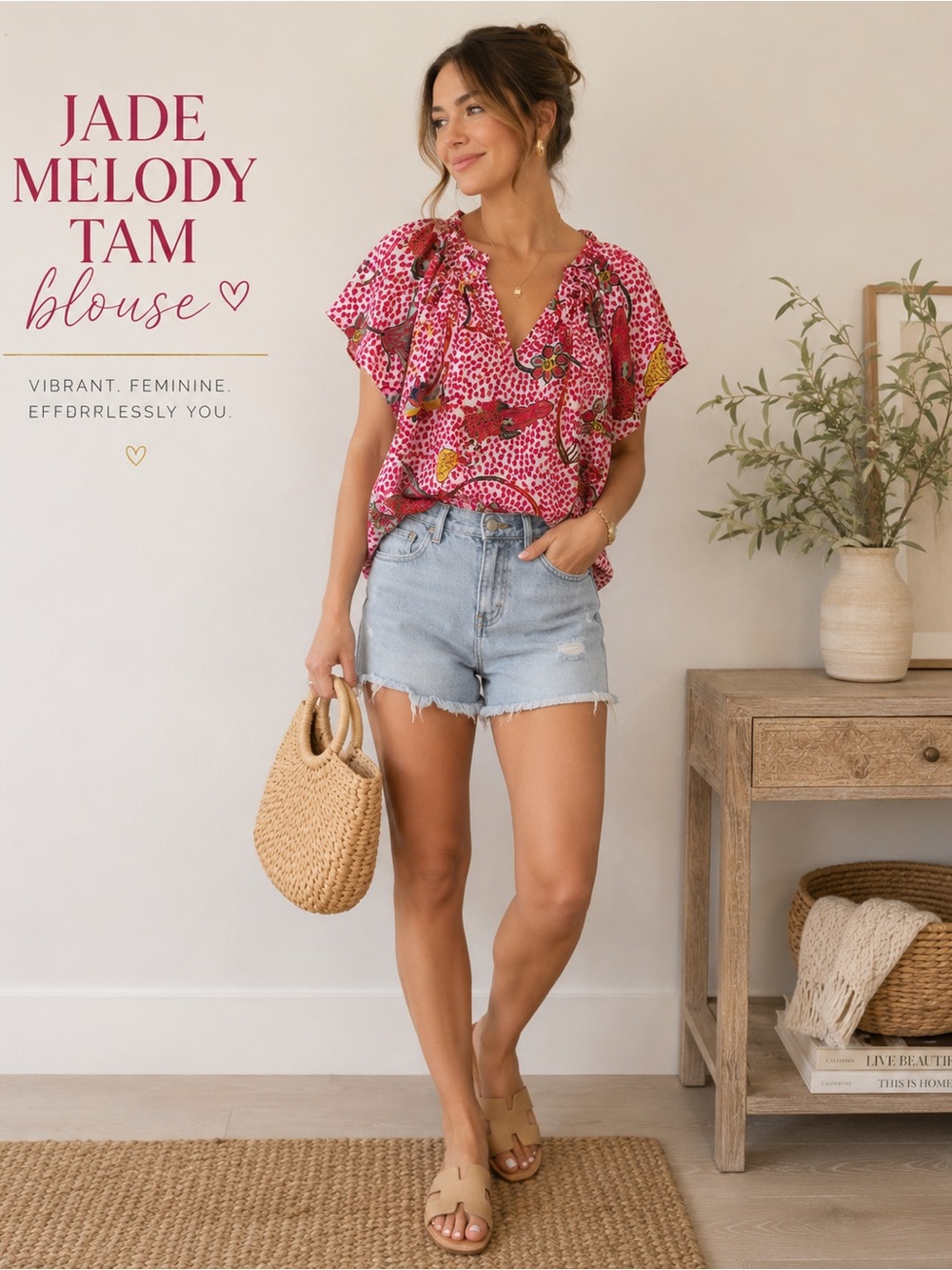 JADE MELODY TAM blouse